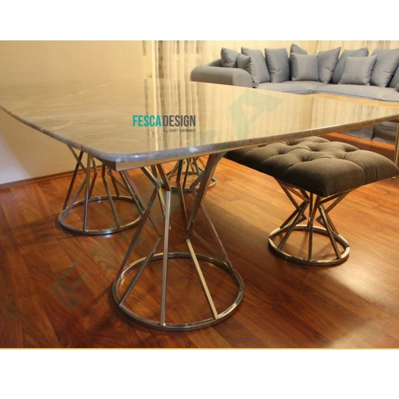 Fantastic Grey Marble Table 75